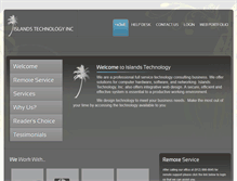 Tablet Screenshot of islandstechnology.com